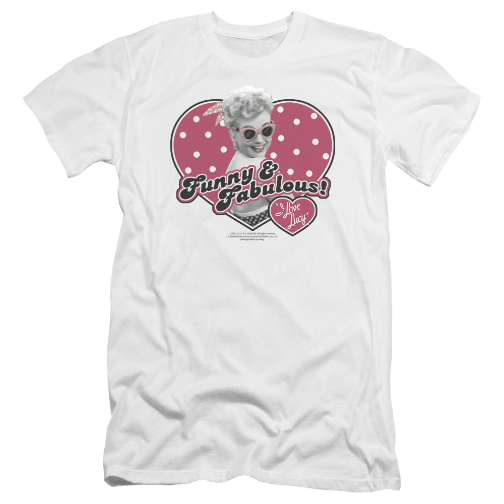 I Love Lucy Funny & Fabulous - Men's Premium Slim Fit T-Shirt Men's Premium Slim Fit T-Shirt I Love Lucy