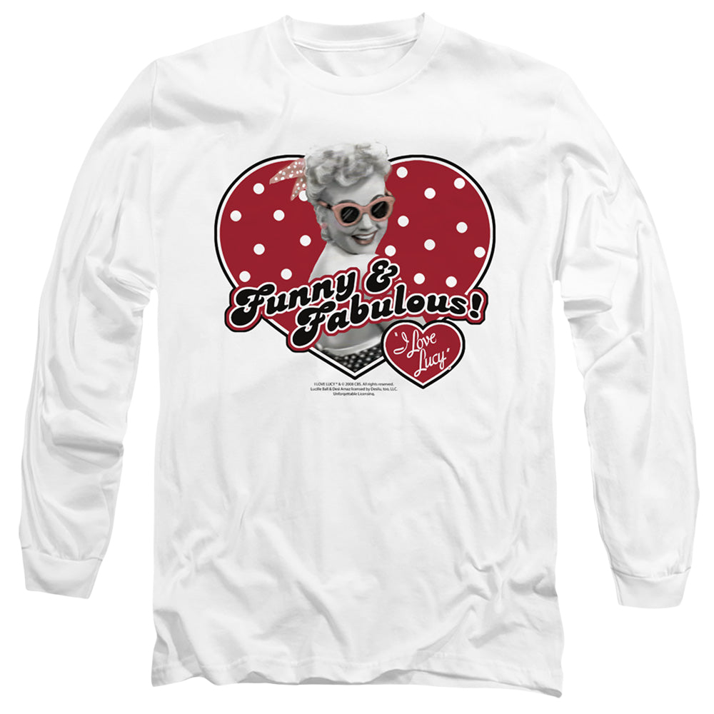 I Love Lucy Funny & Fabulous - Men's Long Sleeve T-Shirt Men's Long Sleeve T-Shirt I Love Lucy
