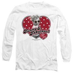 I Love Lucy Funny & Fabulous - Men's Long Sleeve T-Shirt Men's Long Sleeve T-Shirt I Love Lucy