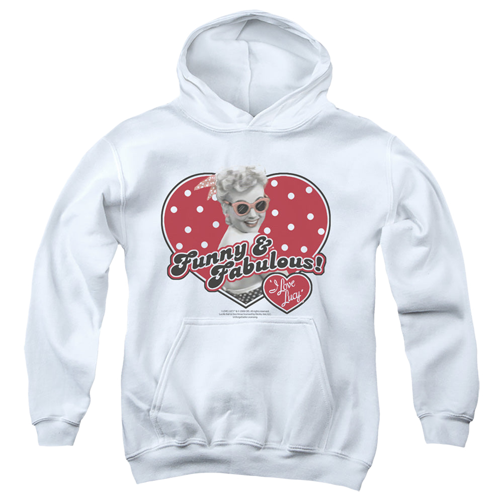 I Love Lucy Funny & Fabulous - Youth Hoodie Youth Hoodie (Ages 8-12) I Love Lucy