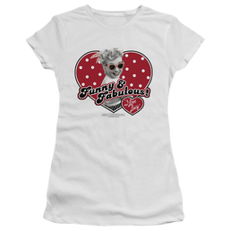 I Love Lucy Funny & Fabulous - Juniors T-Shirt Juniors T-Shirt I Love Lucy