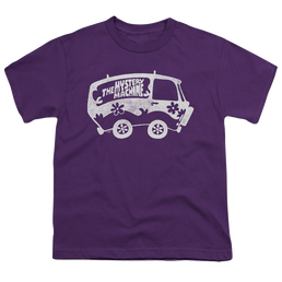 Scooby Doo Mysterious Shadow - Youth T-Shirt Youth T-Shirt (Ages 8-12) Scooby Doo