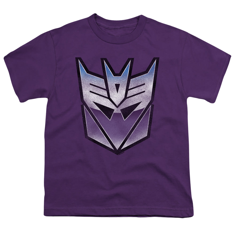 Transformers Vintage Decepticon Logo - Youth T-Shirt Youth T-Shirt (Ages 8-12) Transformers