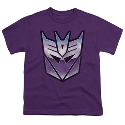 Transformers Vintage Decepticon Logo - Youth T-Shirt Youth T-Shirt (Ages 8-12) Transformers