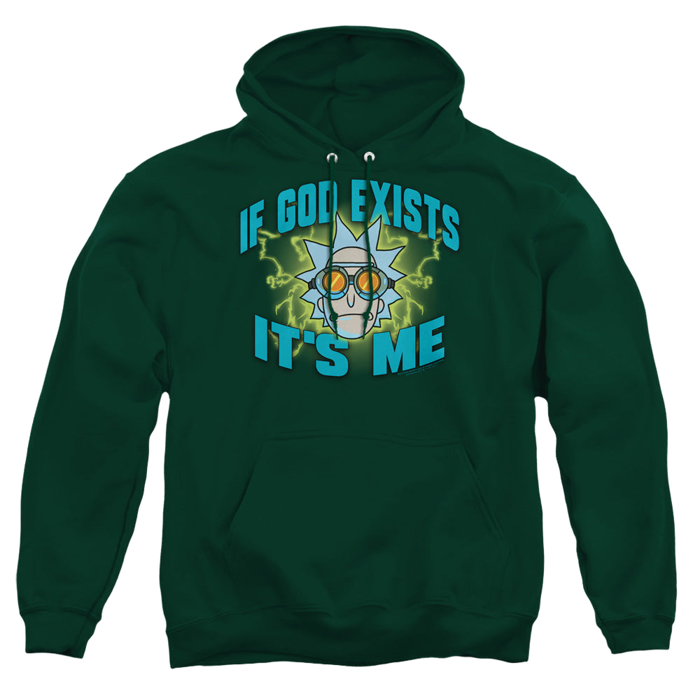 Rick and Morty If God Exists - Pullover Hoodie Pullover Hoodie Rick and Morty