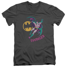 DC Batman Swinger - Men's V-Neck T-Shirt Men's V-Neck T-Shirt DC Batman