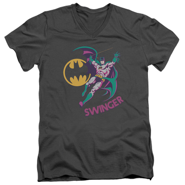 DC Batman Swinger - Men's V-Neck T-Shirt Men's V-Neck T-Shirt DC Batman