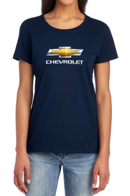 Chevrolet Chevy Bowtie Stacked - Women's T-Shirt Women's T-Shirt Chevrolet
