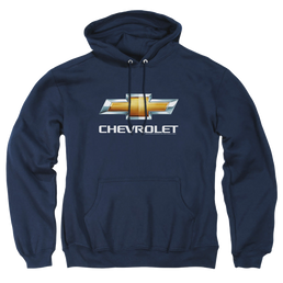 Chevrolet Chevy Bowtie Stacked - Pullover Hoodie Pullover Hoodie Chevrolet