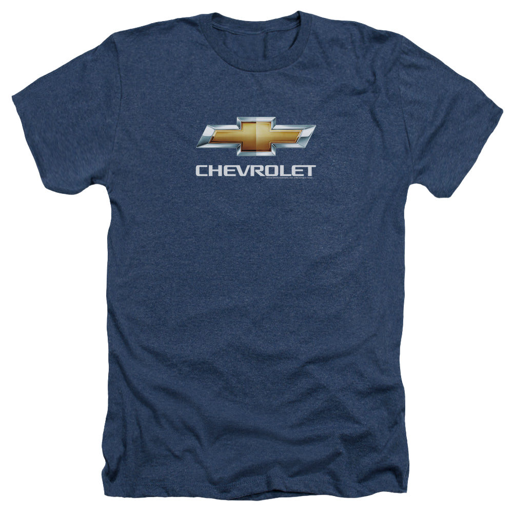 Chevrolet Chevy Bowtie Stacked - Men's Heather T-Shirt Men's Heather T-Shirt Chevrolet