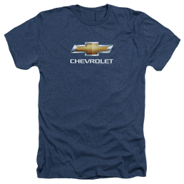 Chevrolet Chevy Bowtie Stacked - Men's Heather T-Shirt Men's Heather T-Shirt Chevrolet