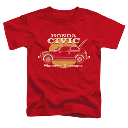 Honda Civic Coming World - Toddler T-Shirt Toddler T-Shirt Honda
