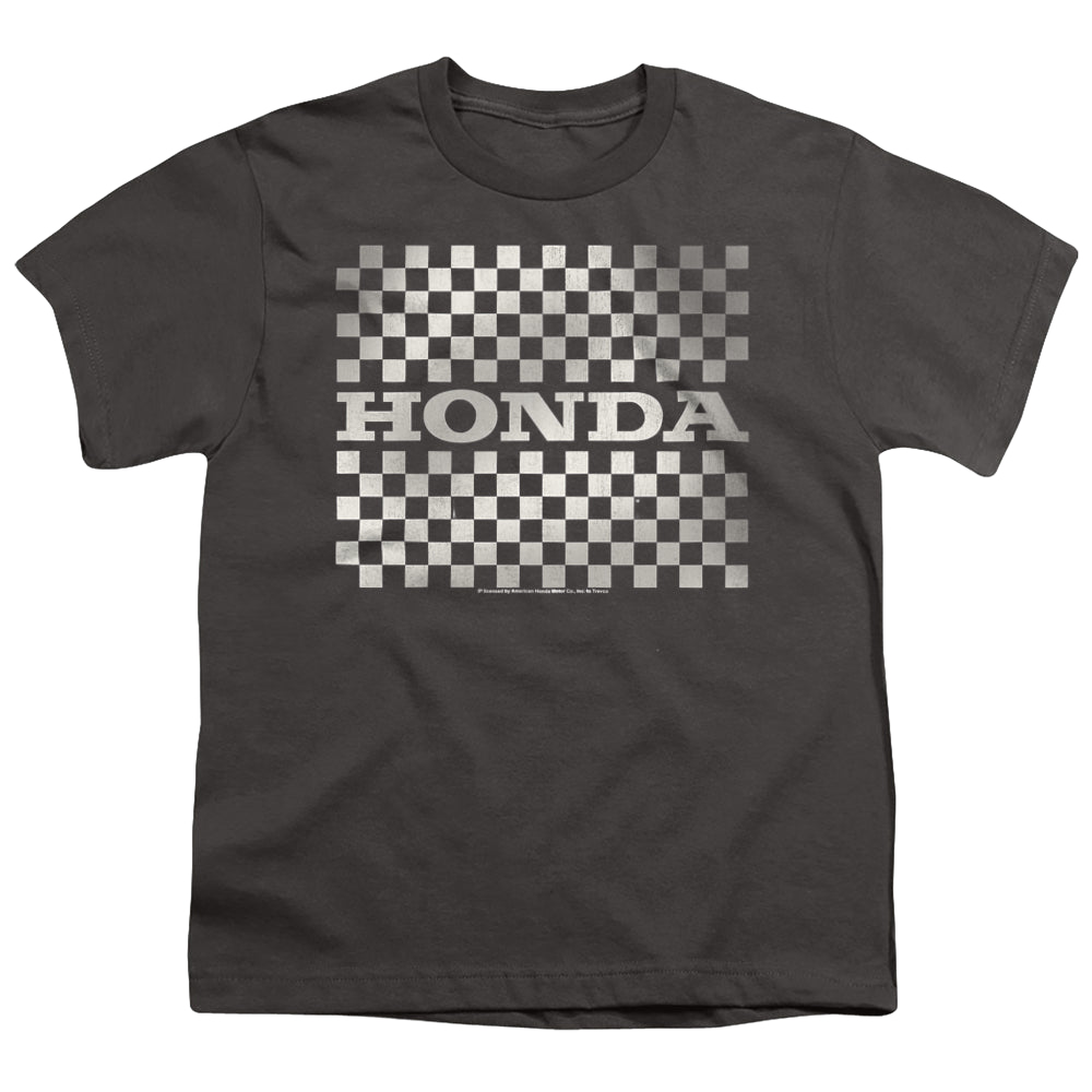 Honda Checkers Logo - Youth T-Shirt Youth T-Shirt (Ages 8-12) Honda