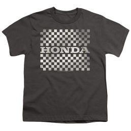 Honda Checkers Logo - Youth T-Shirt Youth T-Shirt (Ages 8-12) Honda