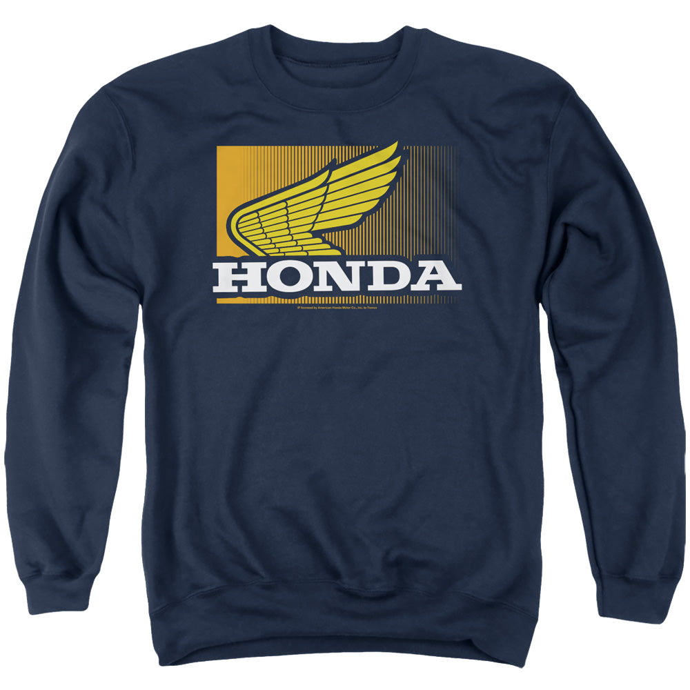 Honda Wing Gradient - Men's Crewneck Sweatshirt Men's Crewneck Sweatshirt Honda