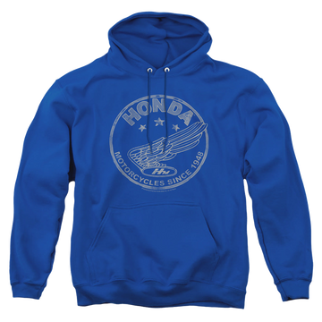 Royal pullover hoodie with Honda Motorcycles Since 1948 graphic