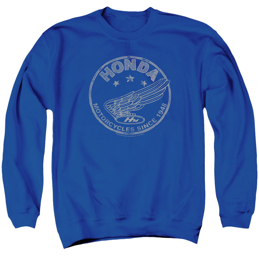 Honda Motorcycles Since 1948 - Men's Crewneck Sweatshirt Men's Crewneck Sweatshirt Honda
