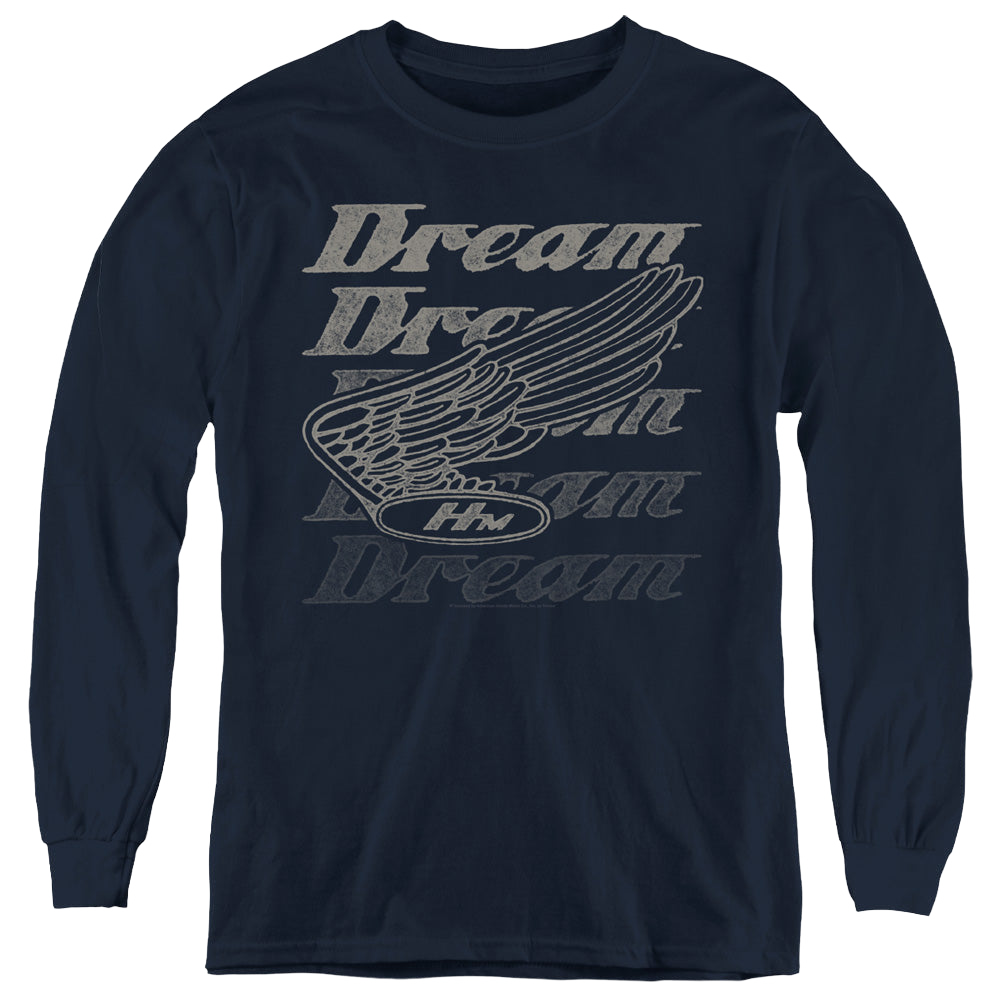 Honda Motorcycles Dreamer - Youth Long Sleeve T-Shirt Youth Long Sleeve T-Shirt Honda