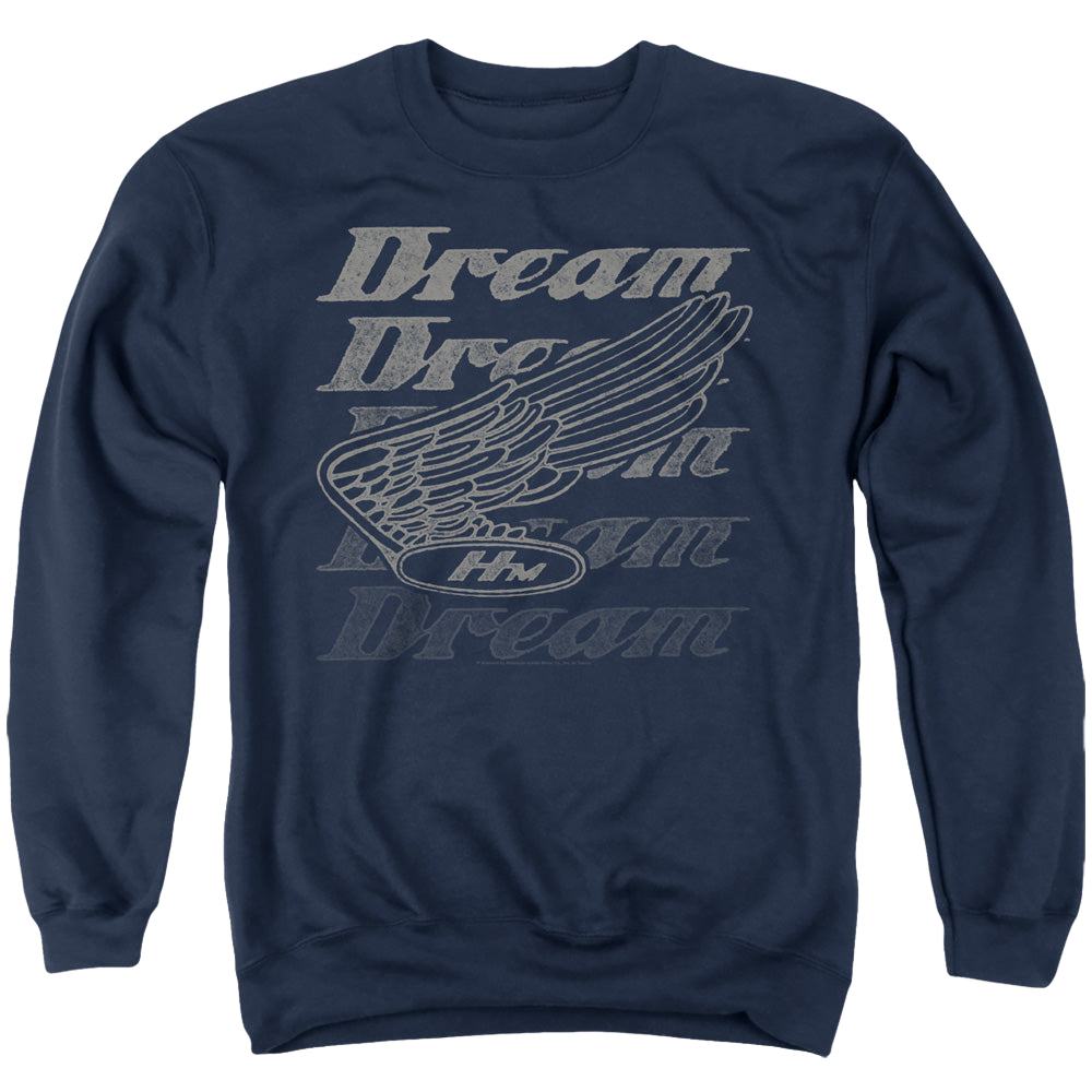 Honda Motorcycles Dreamer - Men's Crewneck Sweatshirt Men's Crewneck Sweatshirt Honda