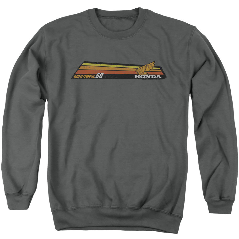 Honda Mini-Trail 50 Stripe - Men's Crewneck Sweatshirt Men's Crewneck Sweatshirt Honda