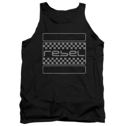Honda Rebel Checkers Grey - Men's Tank Top Men's Tank Honda