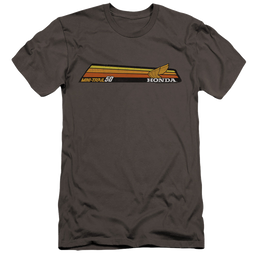 Honda Mini-Trail 50 Stripe - Men's Premium Slim Fit T-Shirt Men's Premium Slim Fit T-Shirt Honda