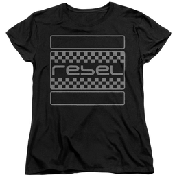 Honda Rebel Checkers Grey - Women's T-Shirt Women's T-Shirt Honda