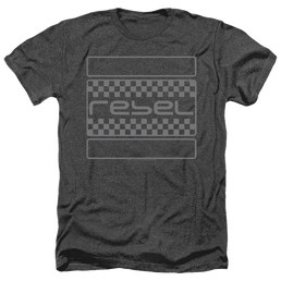 Honda Rebel Checkers Grey - Men's Heather T-Shirt Men's Heather T-Shirt Honda