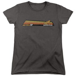 Honda Mini-Trail 50 Stripe - Women's T-Shirt Women's T-Shirt Honda