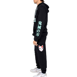 Demon Slayer - Fox Mask Hoodie and Jogger Combo Hoodie/Jogger Demon Slayer   