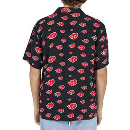 Naruto - Akatsuki Cloud Button Up Button Up Naruto   