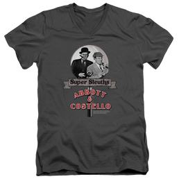 Abbott and Costello Super Sleuths - Men's V-Neck T-Shirt Men's V-Neck T-Shirt Abbott and Costello   