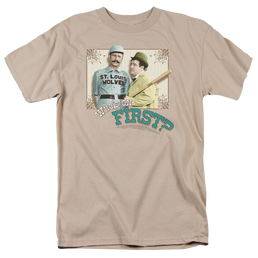 Abbott & Costello Whos On First - Men's Regular Fit T-Shirt Men's Regular Fit T-Shirt Abbott and Costello   