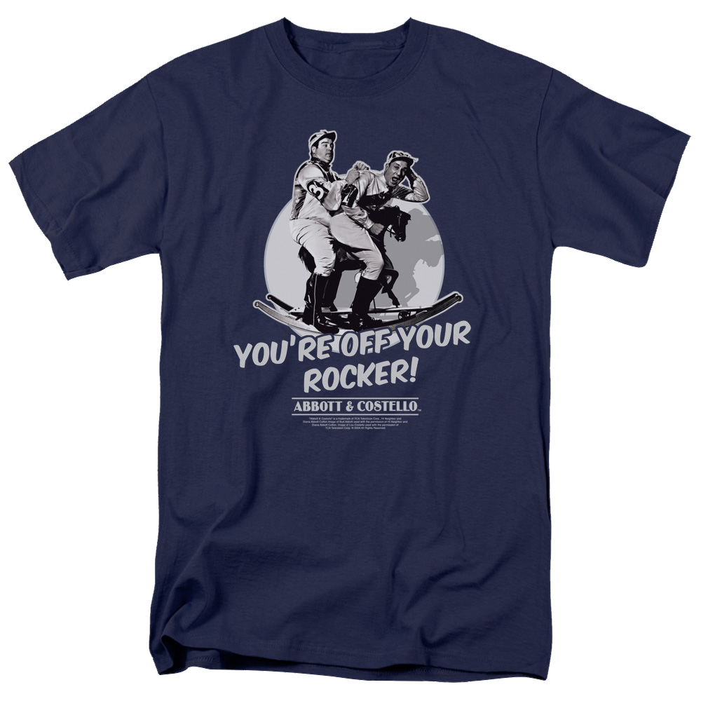 Abbott and Costello Off Your Rocker - Men's Regular Fit T-Shirt Men's Regular Fit T-Shirt Abbott and Costello   