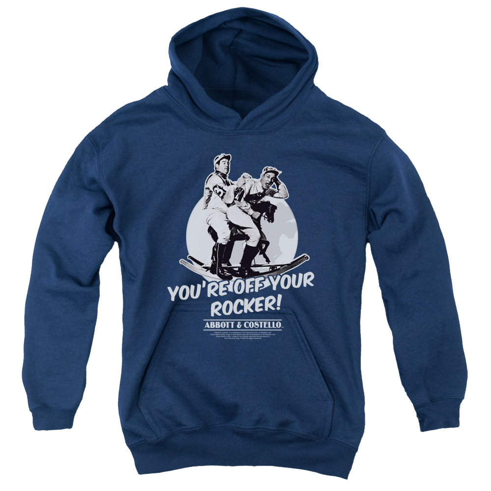 Abbott and Costello Off Your Rocker - Youth Hoodie (Ages 8-12) Youth Hoodie (Ages 8-12) Abbott and Costello   