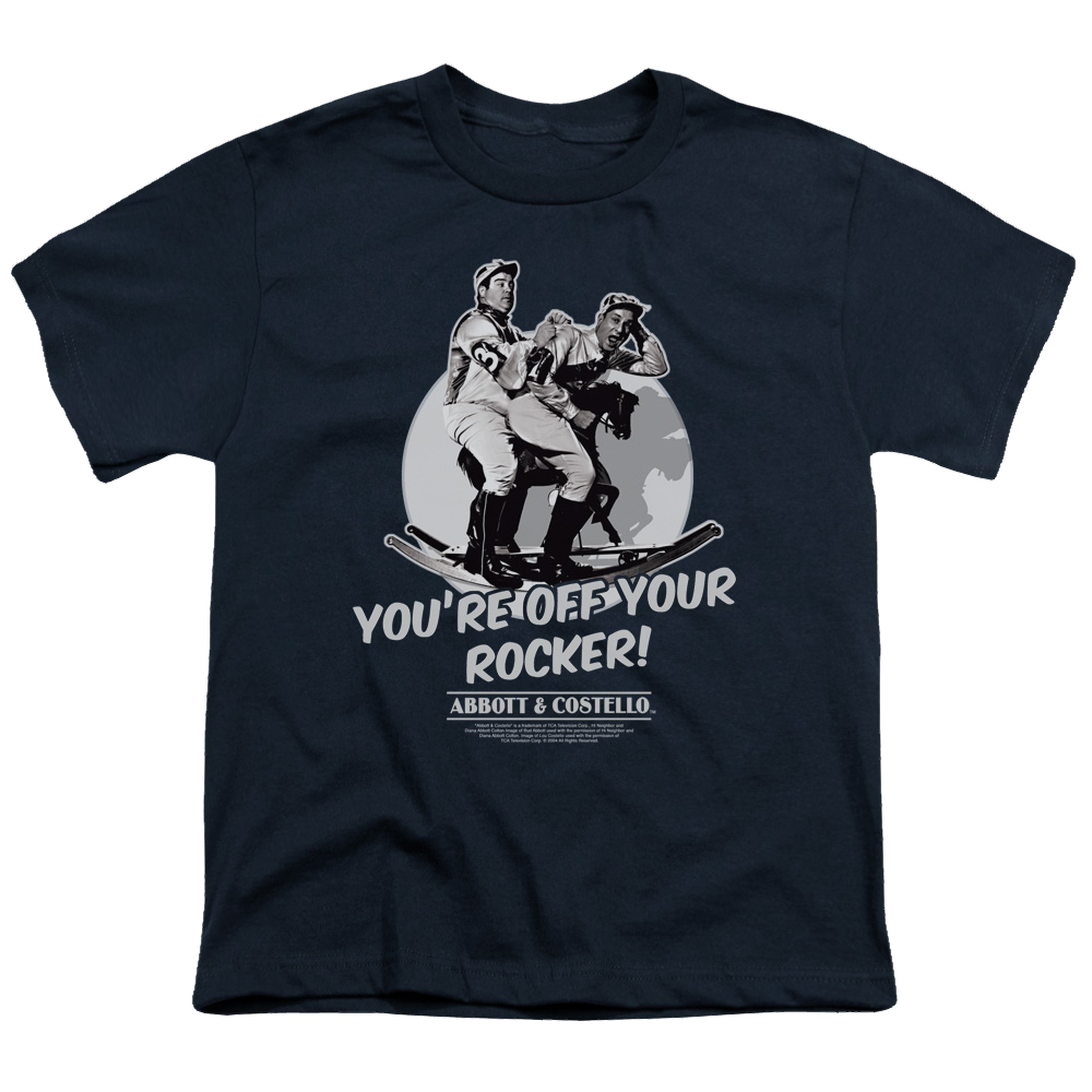 Abbott and Costello Off Your Rocker - Youth T-Shirt (Ages 8-12) Youth T-Shirt (Ages 8-12) Abbott and Costello   