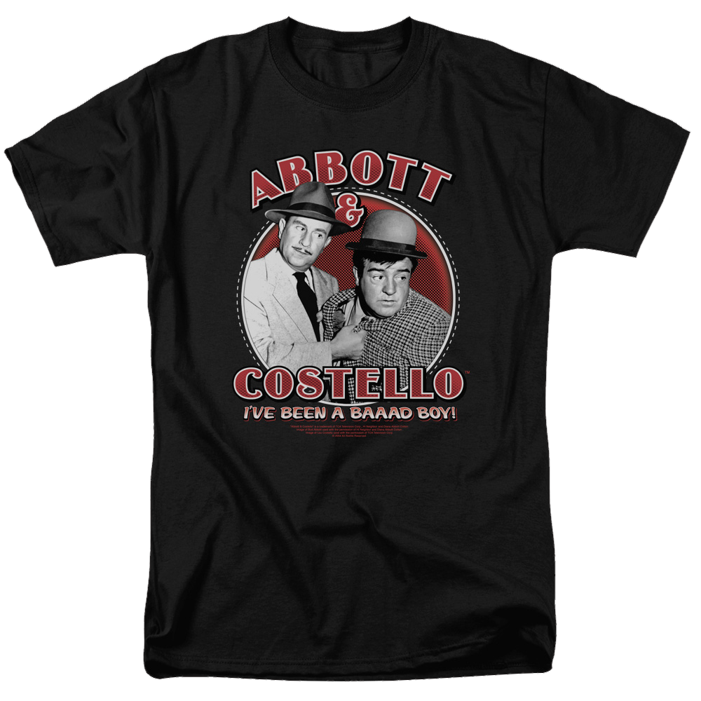 Abbott and Costello Bad Boy - Men's Regular Fit T-Shirt Men's Regular Fit T-Shirt Abbott and Costello   