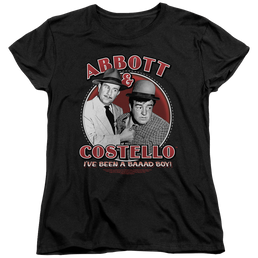 Abbott and Costello Bad Boy - Women's T-Shirt Women's T-Shirt Abbott and Costello   