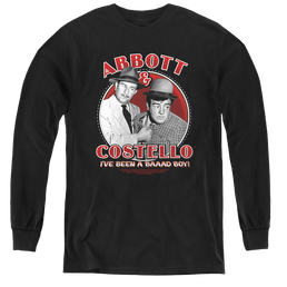 Abbott & Costello Bad Boy - Youth Long Sleeve T-Shirt Youth Long Sleeve T-Shirt Abbott and Costello   