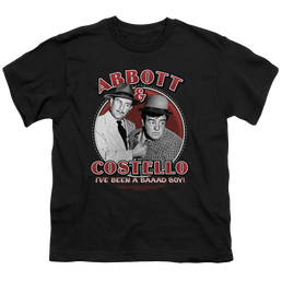 Abbott and Costello Bad Boy - Youth T-Shirt (Ages 8-12) Youth T-Shirt (Ages 8-12) Abbott and Costello   