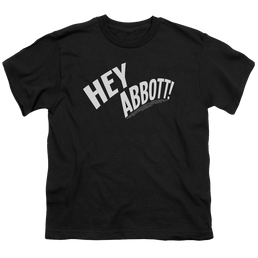Abbott and Costello Hey Abbott - Youth T-Shirt (Ages 8-12) Youth T-Shirt (Ages 8-12) Abbott and Costello   
