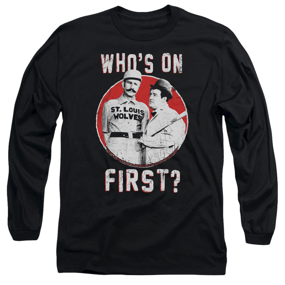 Abbott and Costello First - Men's Long Sleeve T-Shirt Men's Long Sleeve T-Shirt Abbott and Costello   