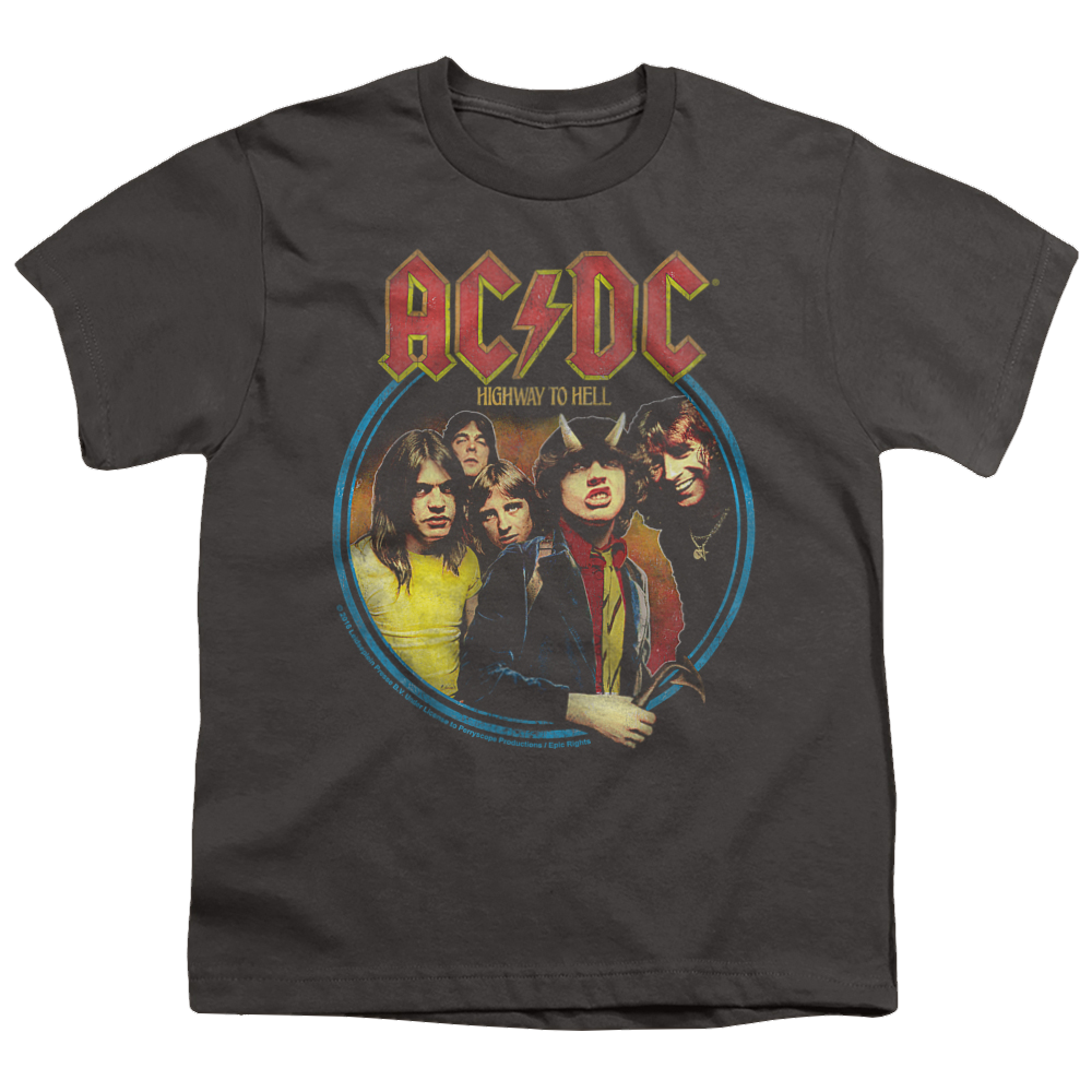 AC/DC Highway To Hell - Youth T-Shirt (Ages 8-12) Youth T-Shirt (Ages 8-12) ACDC   