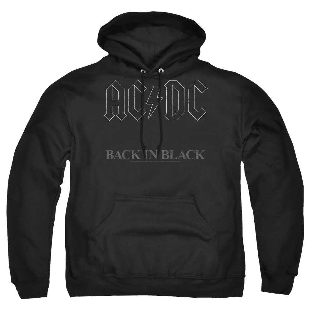AC/DC Back In Black - Pullover Hoodie Pullover Hoodie ACDC   
