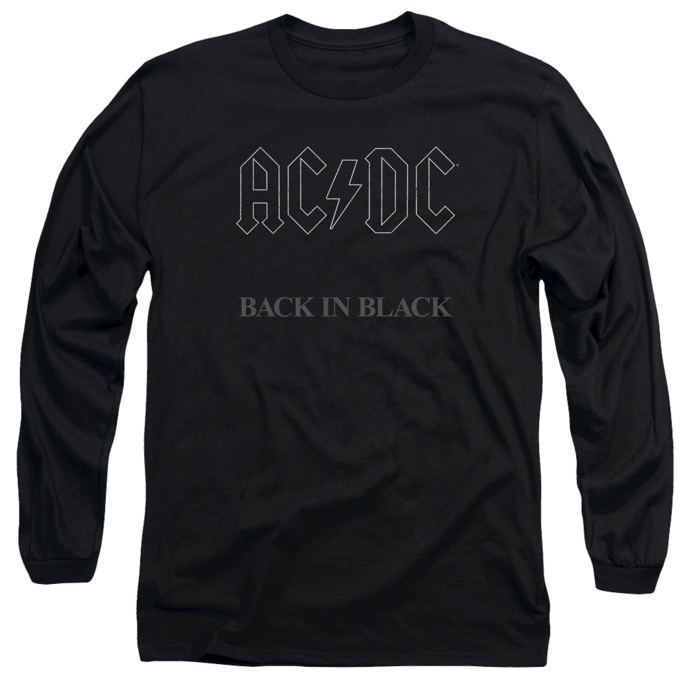 AC/DC Back In Black - Men's Long Sleeve T-Shirt Men's Long Sleeve T-Shirt ACDC   