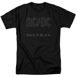 AC/DC Back In Black - Men's Regular Fit T-Shirt Men's Regular Fit T-Shirt ACDC   
