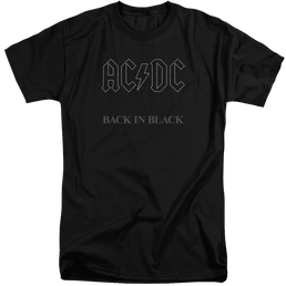 AC/DC Back In Black - Men's Tall Fit T-Shirt Men's Tall Fit T-Shirt ACDC   