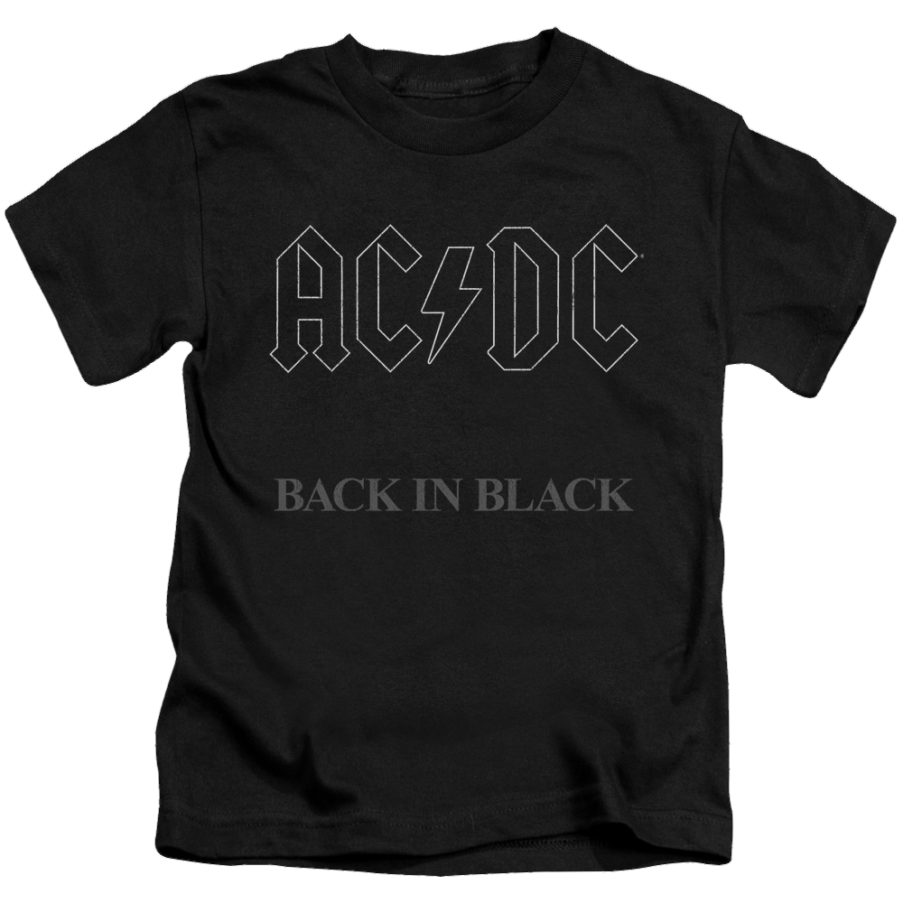 AC/DC Back In Black - Kid's T-Shirt (Ages 4-7) Kid's T-Shirt (Ages 4-7) ACDC   