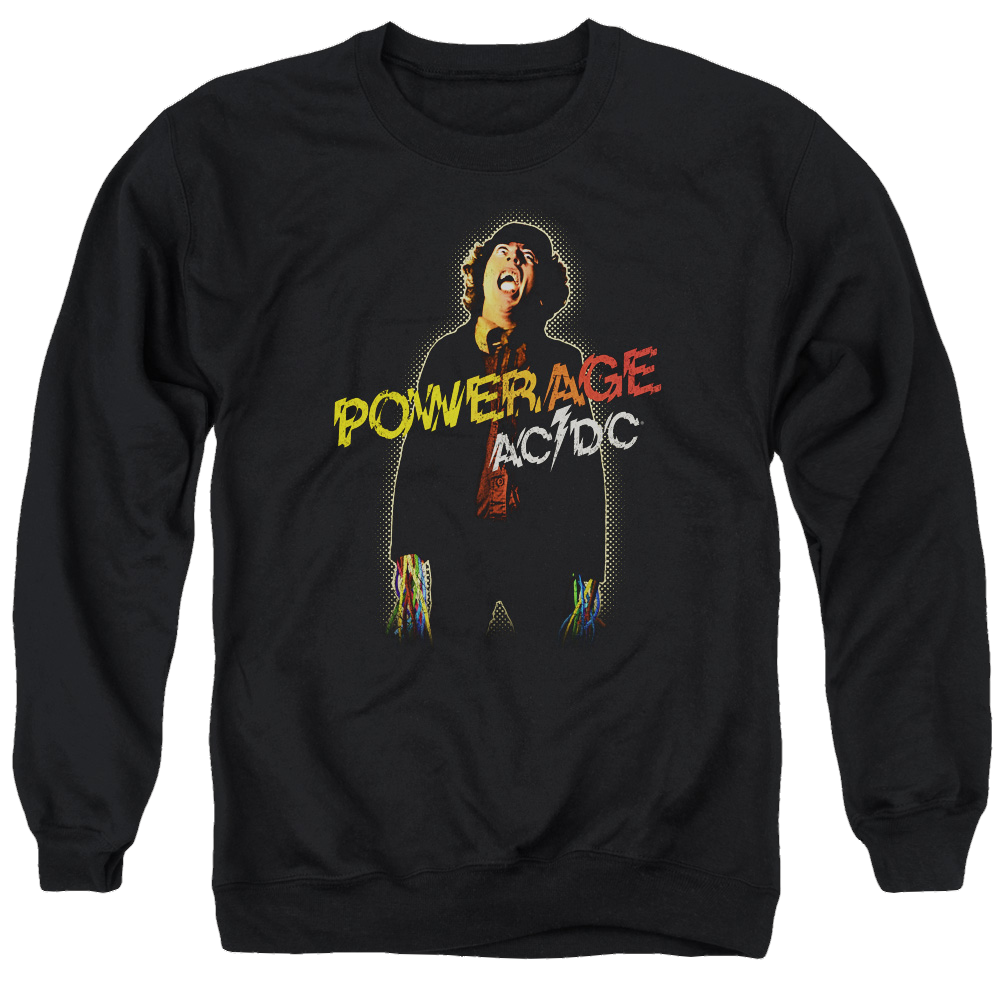 AC/DC Powerage - Men's Crewneck Sweatshirt Men's Crewneck Sweatshirt ACDC   