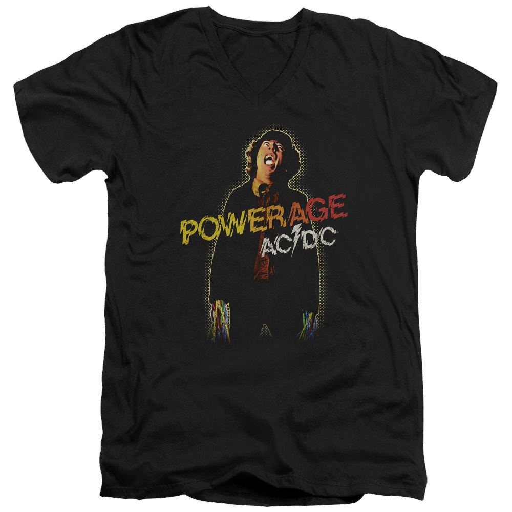 AC/DC Powerage - Men's V-Neck T-Shirt Men's V-Neck T-Shirt ACDC   